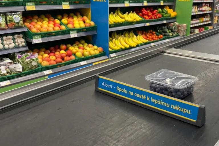 Kdo má u&nbsp;pokladny položit zarážku? Češi se hádají na sítích. Vyjádřila se pokladní