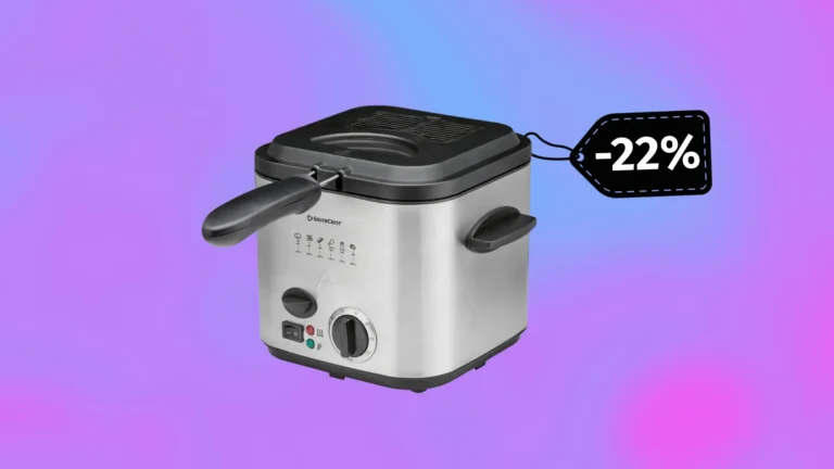 Sleva dne: Kompaktní mini fritéza Silvercrest z&nbsp;nerezové oceli padá na 349,90&nbsp;Kč, levnější už asi neseženete