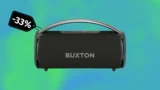 Sleva dne: Party reproduktor Buxton BBS 650 FOXHILL je teď o&nbsp;33&nbsp;%&nbsp;levnější, bez nabíjení vydrží 13 hodin