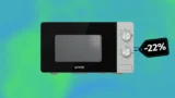 Sleva dne: Mikrovlnka Gorenje Essential MO20E1S teď stojí o&nbsp;22&nbsp;%&nbsp;méně, vyniká jednoduchým ovládáním i&nbsp;snadným čištěním