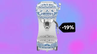 Sleva dne: Pákový kávovar Smeg z&nbsp;kolekce Dolce & Gabbana je na Planeu o&nbsp;19&nbsp;%&nbsp;levnější