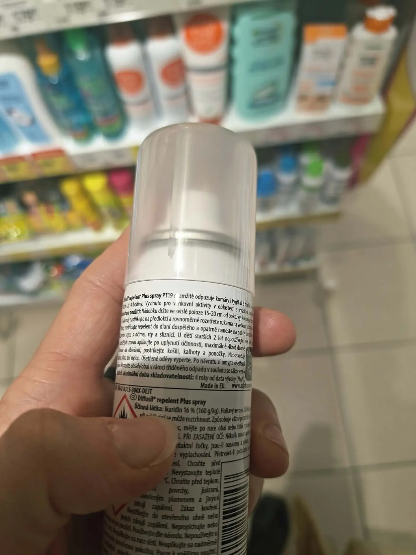 aktivní látka v repelentu