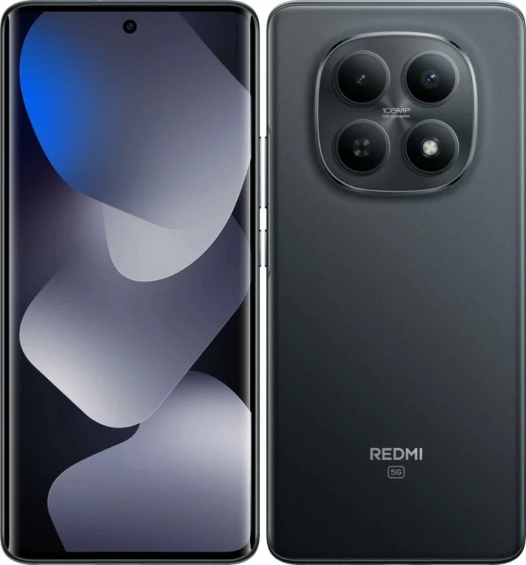 Xiaomi Redmi Note 15 5G v černé barvě