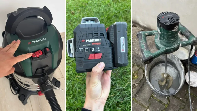 3 zlevněné Parkside produkty v&nbsp;akci, se kterými mám vlastní zkušenost. Míchač používáme už 5 let