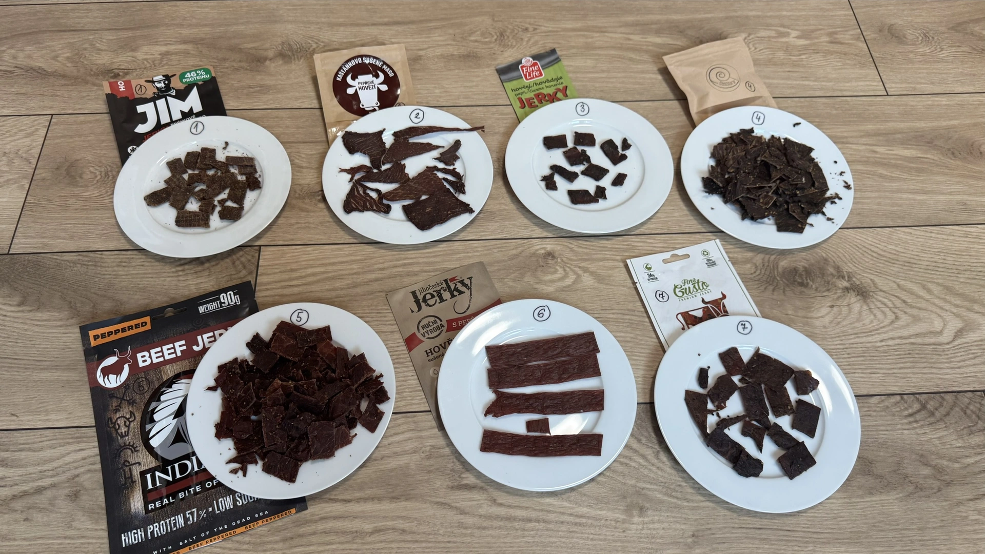 3 nejlepší pepřová jerky (Test 2026): Vítězové z&nbsp;rodinných dílen zaujali chutí masa a&nbsp;křupavou konzistencí