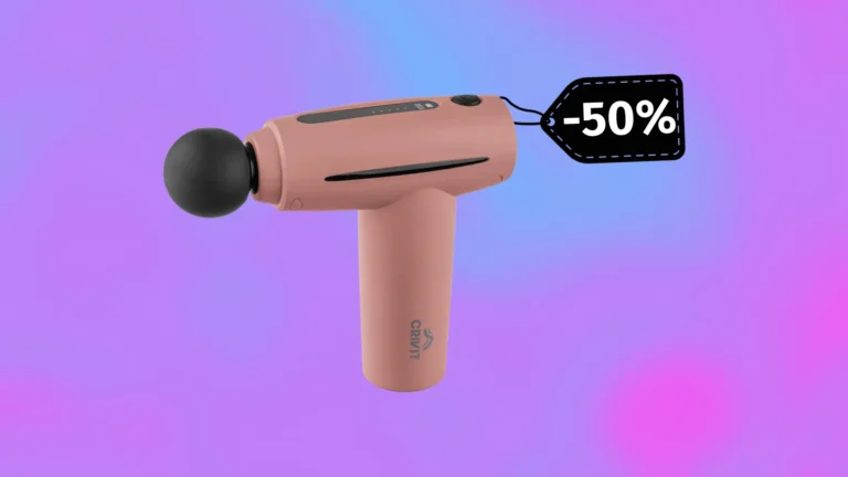 Sleva dne: Mini masážní pistole Crivit zlevnila o&nbsp;50&nbsp;%! Koupíte ji za 399,90&nbsp;Kč