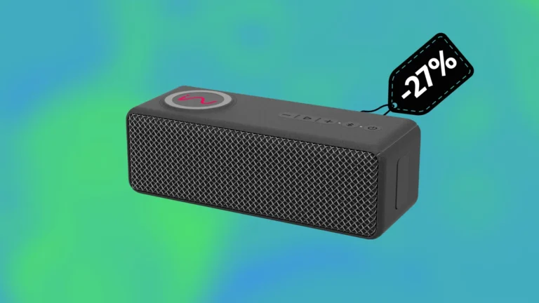 Sleva dne: Bluetooth reproduktor Intezze BRIQ je teď o&nbsp;27&nbsp;%&nbsp;levnější, na jedno nabití vydrží až 28 hodin