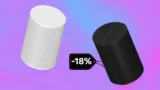 Sleva dne: Reproduktor Sonos Era 100&nbsp;je nyní o&nbsp;17&nbsp;%&nbsp;levnější, potěší kvalitním zvukem i&nbsp;bezdrátovým připojením