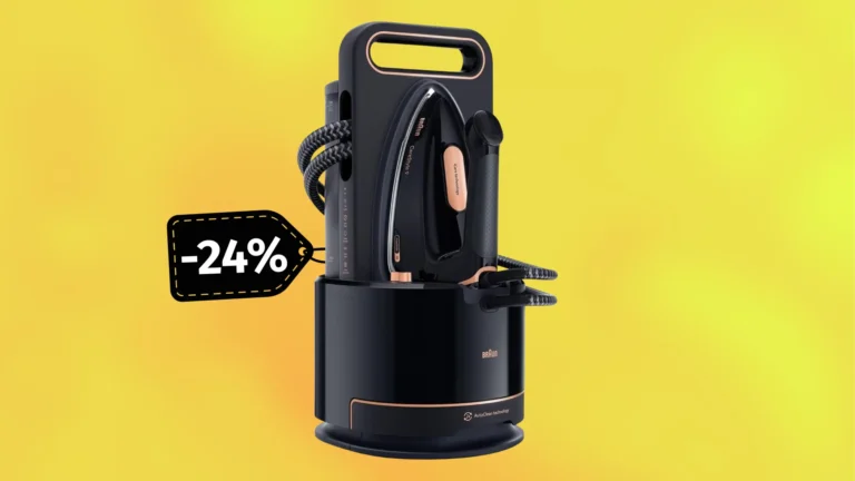 Sleva dne: S&nbsp;parním generátorem Braun CareStyle 9 Pro bude žehlení hračka, na Alze je teď o&nbsp;24&nbsp;%&nbsp;levnější