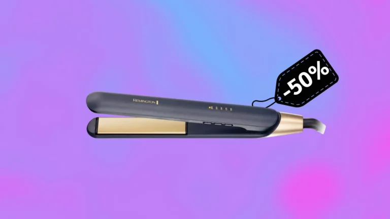 Sleva dne: Značková žehlička na vlasy Remington Sapphire Luxe v&nbsp;50% slevě! Jen do dnešní půlnoci stojí 349,90&nbsp;Kč