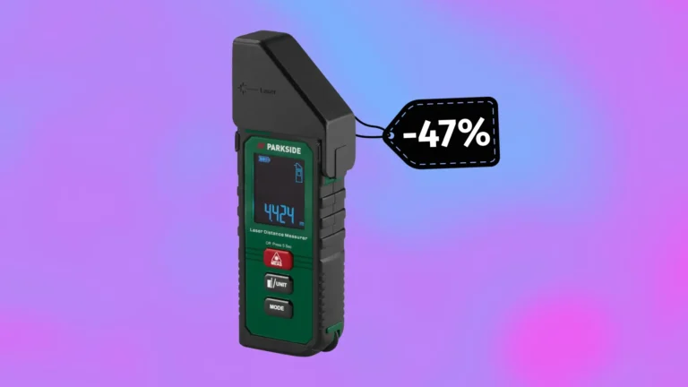 Lidl akce dne: Multifunkční laserový měřič Parkside 5&nbsp;v&nbsp;1&nbsp;s&nbsp;obří 47% slevou. Do půlnoci stojí 369,90&nbsp;Kč