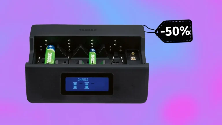 Lidl o&nbsp;50&nbsp;%&nbsp;zlevnil nabíječku, která hlídá každou baterii zvlášť. Za necelých 250&nbsp;Kč&nbsp;se do domácnosti hodí