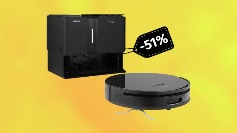 Robotický vysavač s&nbsp;kódem zlevnil o&nbsp;parádních 51&nbsp;%: Vysává i&nbsp;vytírá sám, ještě nedávno stál skoro 15&nbsp;000&nbsp;Kč