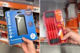Týdenní slevy v&nbsp;Action: Na prodejně jsem vybrala 7 levných věcí z&nbsp;týdenní akce: Powerbanka, sluchátka, nabíječka a&nbsp;další